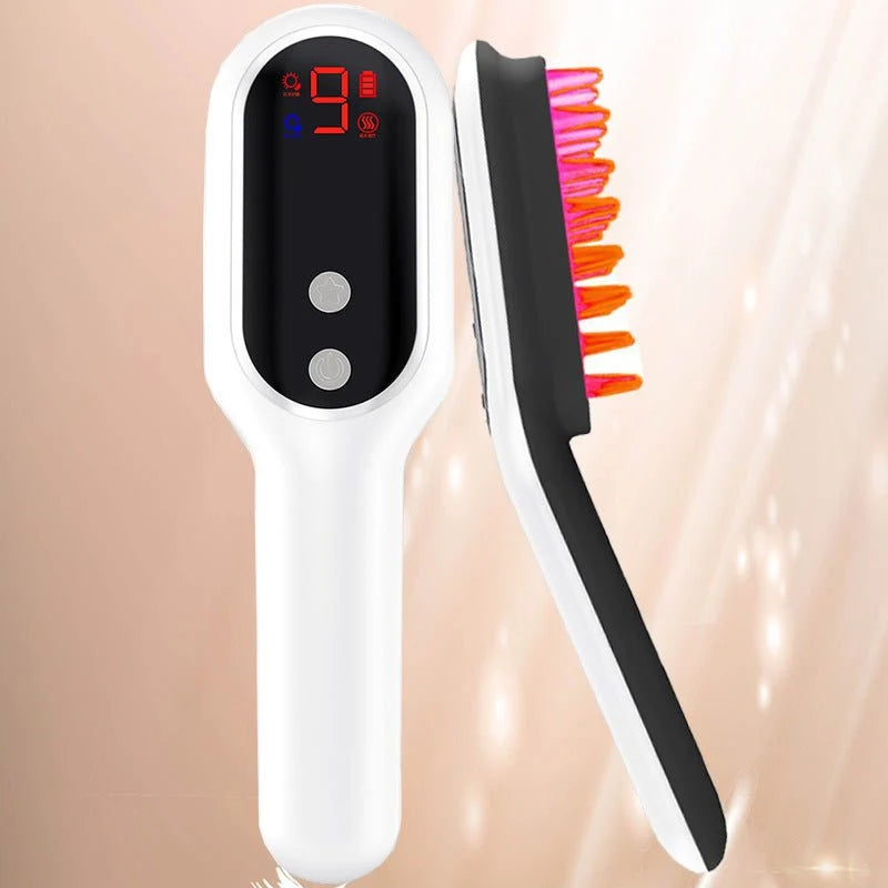 Electric Red and Blue Light Head Massager Magnetic Therapy