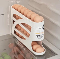 Falaj Automatic Rolling Egg Dispenser Rack (3-Tier)