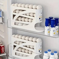 Falaj Automatic Rolling Egg Dispenser Rack (3-Tier)
