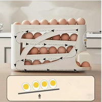 Falaj Automatic Rolling Egg Dispenser Rack (3-Tier)