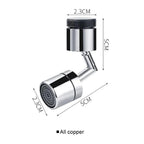Falaj 360° Swivel Faucet Extender Splash-Proof Adapter